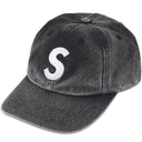 Boné Supreme Pigment Coated S Logo 6-Panel Preto (2026)