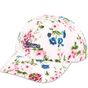 Boné 6-Panel Supreme Flanela Floral Branco