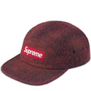Boné Jeans Supreme Stitched Old English Camp Vermelho