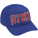 Boné Supreme Gothic Outline Adjustable New Era Azul Royal