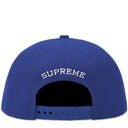 Boné Supreme Gothic Outline Adjustable New Era Azul Royal