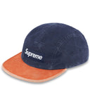 Boné Supreme 2-Tone Moleskin Camp Azul Marinho