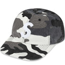 Boné Supreme Pigment Coated Canvas S Logo 6-Panel Camuflado (Snow) Preto