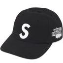 Boné Supreme World Famous S Logo 6-Panel Preto