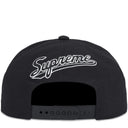 Boné Supreme World Famous S Logo 6-Panel Preto