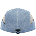 Boné Supreme Side Mesh Piping Camp Jeans Azul