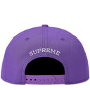 Boné Supreme Gothic Outline Adjustable New Era Roxo
