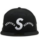 Boné Supreme x Homerun S Logo New Era Preto