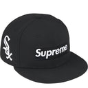 Boné Supreme x MLB Box Logo New Era Preto (Chicago White Sox)