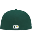Boné Supreme x MLB Box Logo New Era Verde Escuro (Oakland A's)