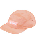 Boné Supreme Denim Camp Pêssego Rosa