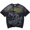 Camiseta Vale Lives Forever Newspaper Preta Preto