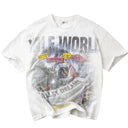 Camiseta Vale Lives Forever Newspaper Branca Branco