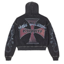 Agasalho Moletom com Zíper Vale Lives Forever Hardy Boyz Preto