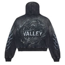 Agasalho Moletom Vale Lives Forever Black Serpent Preto