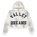 Agasalho Moletom com Zíper Vale Lives Forever Classico Branco