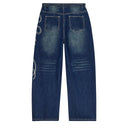Calça Jeans Vale Lives Forever Big Stitch Azul