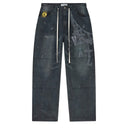 Calça Vale Lives Forever Chain Painters Cinza Asfalto Preto