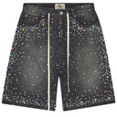 Shorts Bermuda Jeans Vale Lives Forever Rainstorm V2 Preta Preto