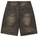 Shorts Bermuda Jeans Vale Lives Forever Skittles Preta Preto