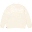 Suéter Supreme Angora Script Marfim