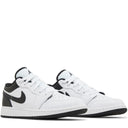 Tênis Air Jordan 1 Low White Black (GS)