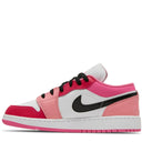 Tênis Air Jordan 1 Low Pink Red (GS)