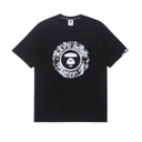 Camiseta Aape By A Bathing Ape Moonface Preta Camuflada