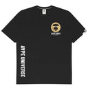 Camiseta Aape By A Bathing Ape Moonface Graphic Dourado