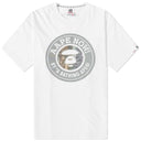 Camiseta Aape By A Bathing Ape Branco  Camuflada