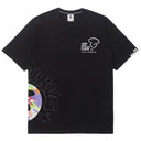 Camiseta Aape By A Bathing Ape Moonface Graphic Preta
