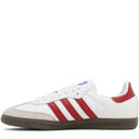 Tênis Adidas Samba OG White Scarlet