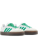 Tênis Adidas Sambae Cloud White Green (Wmns)