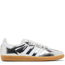 Tênis Adidas Samba OG Cracked Metallic Pack Silver (Wmns)