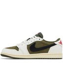 Tênis Travis Scott x Air Jordan 1 Retro Low OG SP Medium Olive