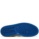Tênis Fragment Design x Travis Scott x Air Jordan 1 Retro Low OG SP Sail Military Blue