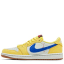 Tênis Travis Scott x Air Jordan 1 Retro Low OG SP Canary (Wmns)