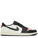 Tênis Paris Saint-Germain x Air Jordan 1 Retro Low OG Sail Pink Oxford