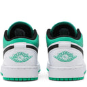 Tênis Air Jordan 1 Low White Lucky Green (GS)