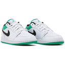 Air Jordan 1 Low White Lucky Green (GS)