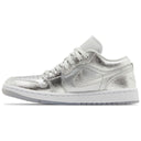 Air Jordan 1 Low SE Metallic Silver (Wmns)