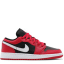 Tênis Air Jordan 1 Low Black Very Berry (GS)