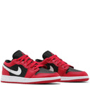 Tênis Air Jordan 1 Low Black Very Berry (GS)