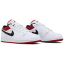 Air Jordan 1 Low White Gym Red (GS)