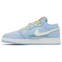 Air Jordan 1 Low SE Blue Stitch (GS)