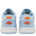 Tênis Air Jordan 1 Low SE Blue Stitch (GS)