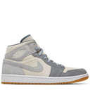 Tênis Air Jordan 1 Mid SE Coconut Milk Particle Grey