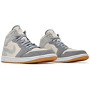 Air Jordan 1 Mid SE Coconut Milk Particle Grey