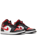 Tênis Air Jordan 1 Mid Bred Toe