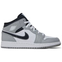 Air Jordan 1 Mid Light Smoke Grey (GS)
